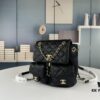 New Chanel 23P Little Frog Posterior Chanel Backpack – Perfect for Travel and Stylish Pairing!