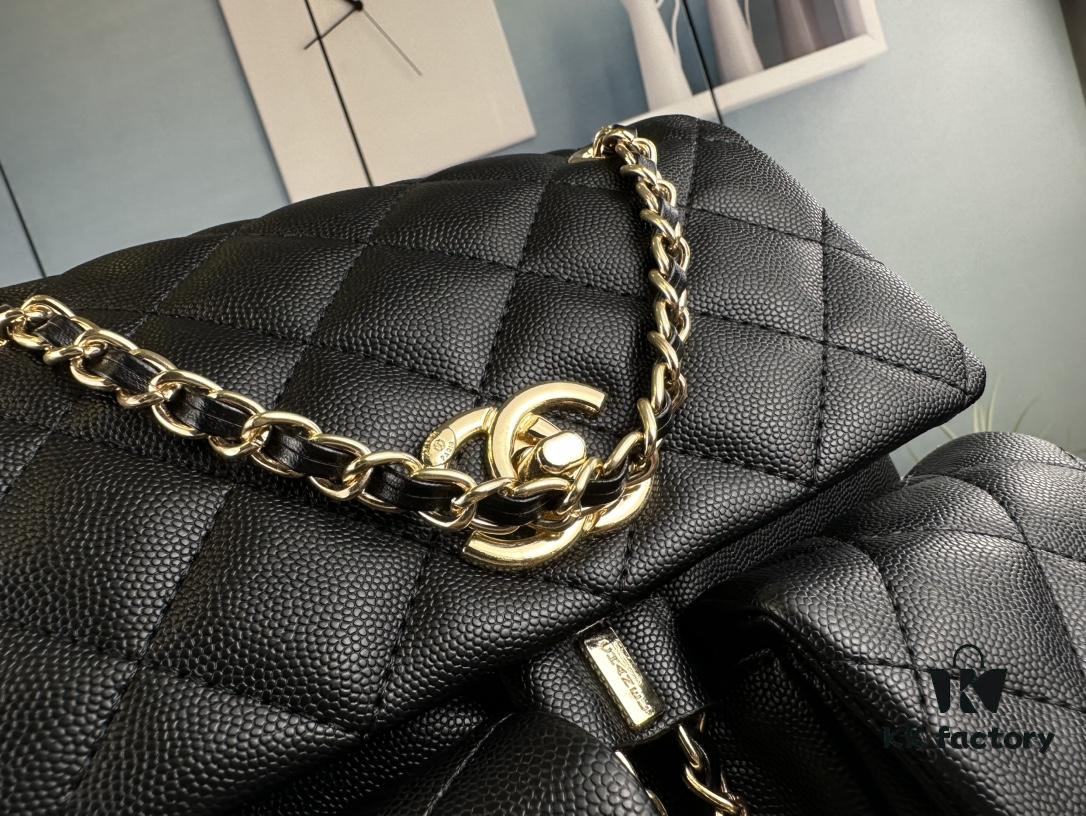 New Chanel 23P Little Frog Posterior Chanel Backpack – Perfect for Travel and Stylish Pairing!