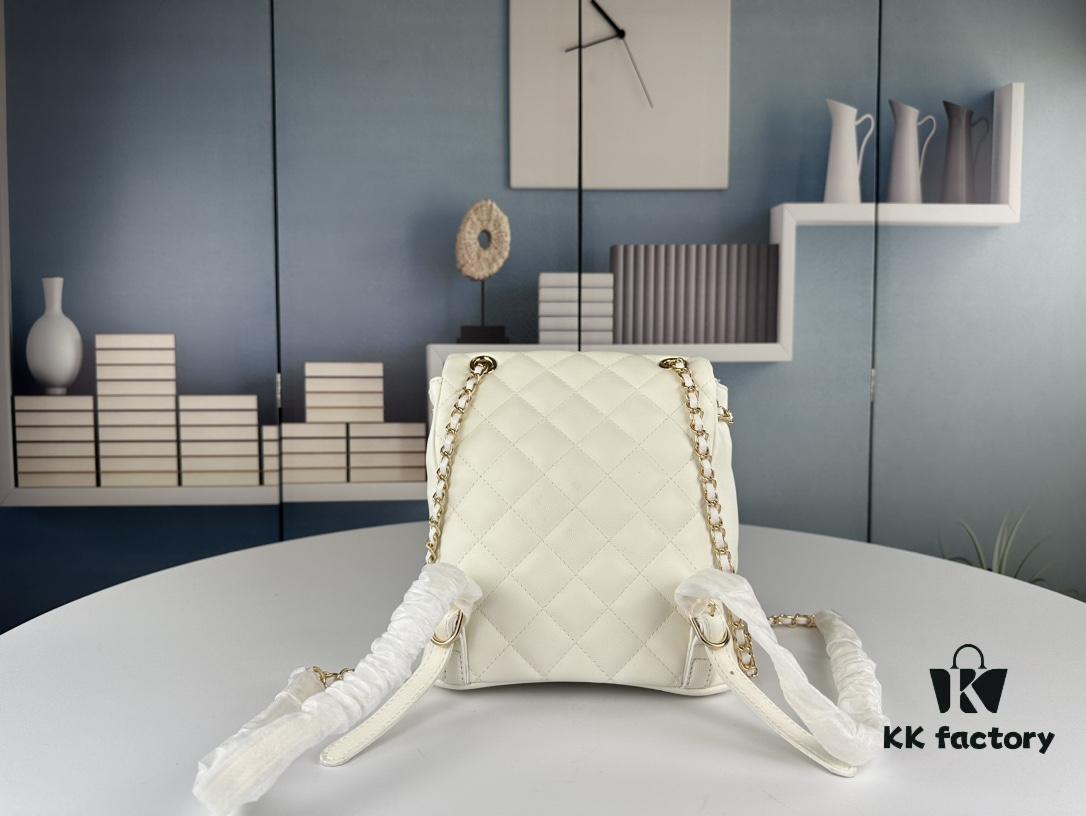 New Chanel 23P Small Frog Post-Chanel Backpack – Perfect for Travel and Stylish Outfits!