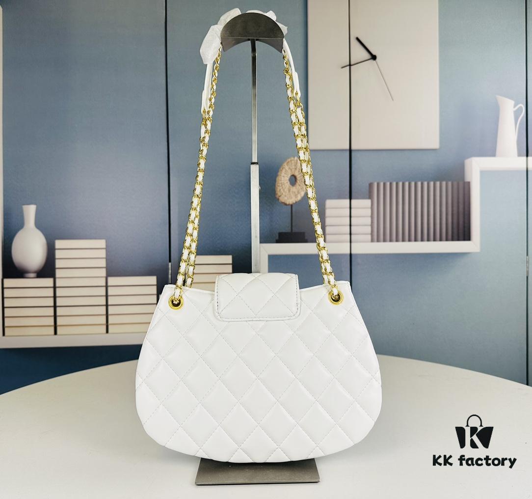 Large Chanel 24C Vintage Messenger Bag