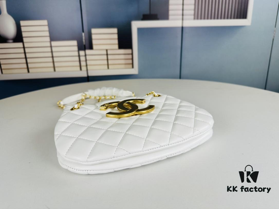 Large Chanel 24C Vintage Messenger Bag