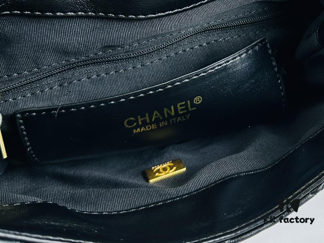 Large Chanel 24C Vintage Messenger Bag