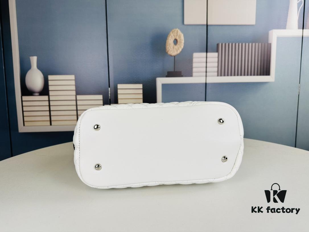 New Chanel Panda Carry Basket Bag in Classic Black and White