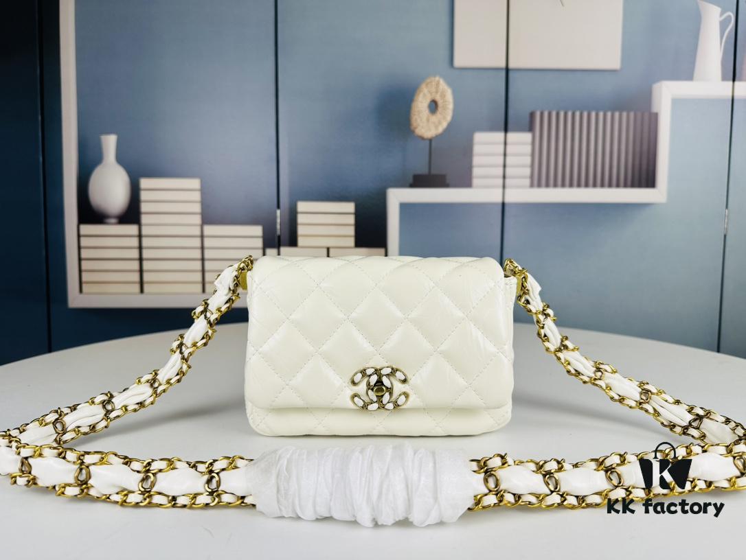 New Arrival Today's Recommendation | Chanel 23k Thick Chain Square Flap Bag