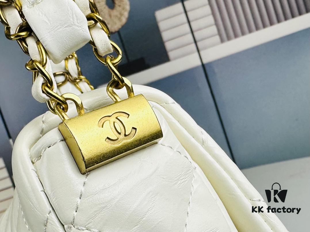 New Arrival Today's Recommendation | Chanel 23k Thick Chain Square Flap Bag