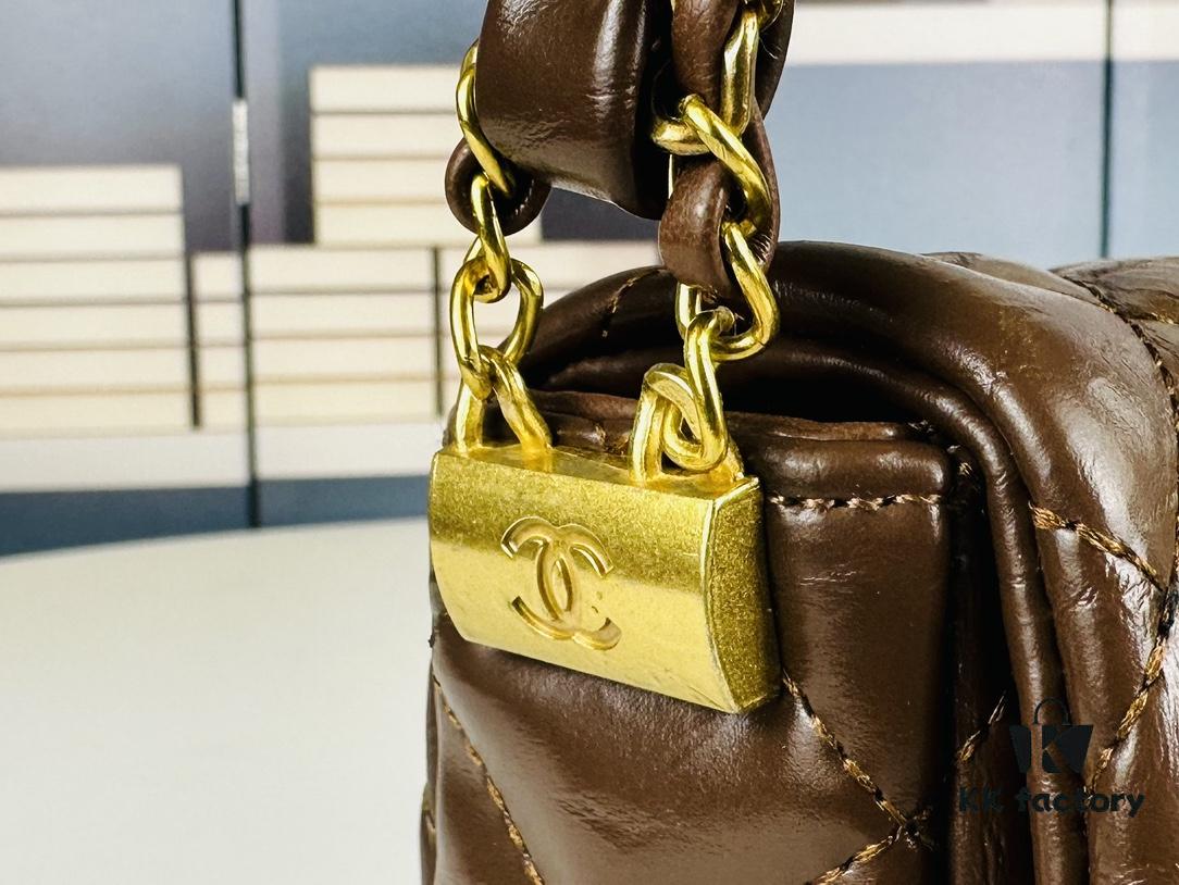 New Arrival Today's Recommendation | Chanel 23k Thick Chain Square Flap Bag