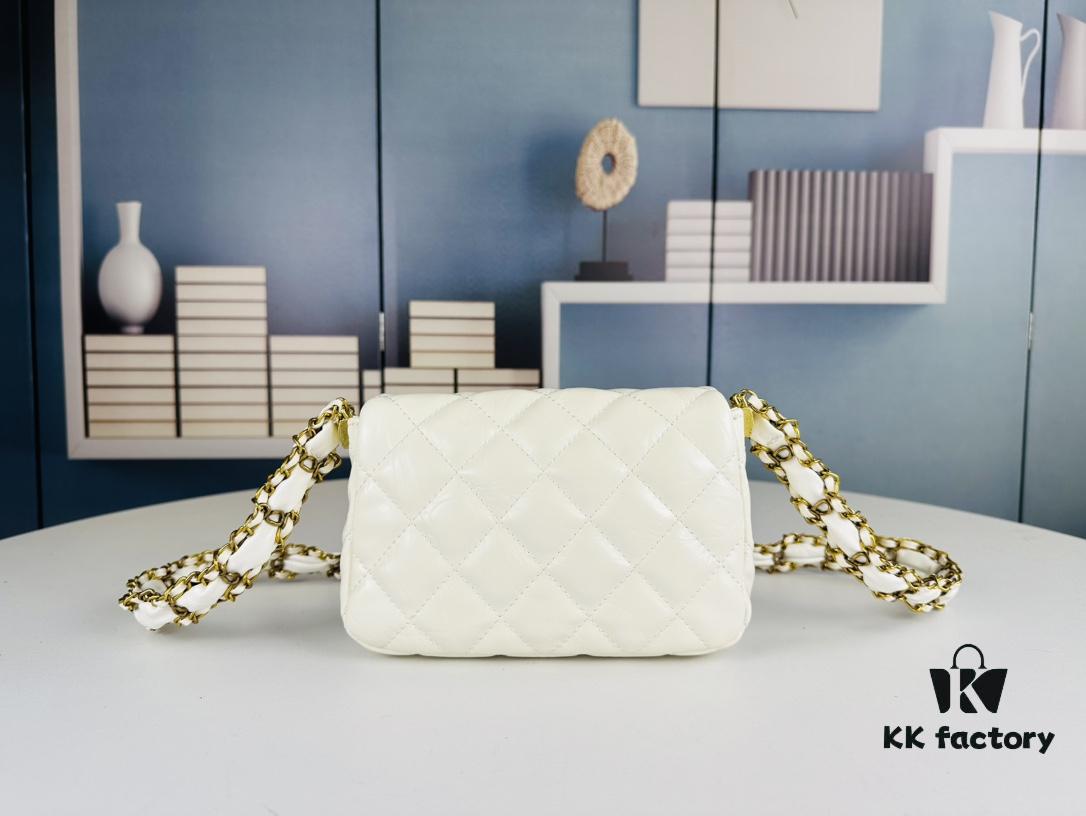 New Arrival Today's Recommendation | Chanel 23k Thick Chain Square Flap Bag