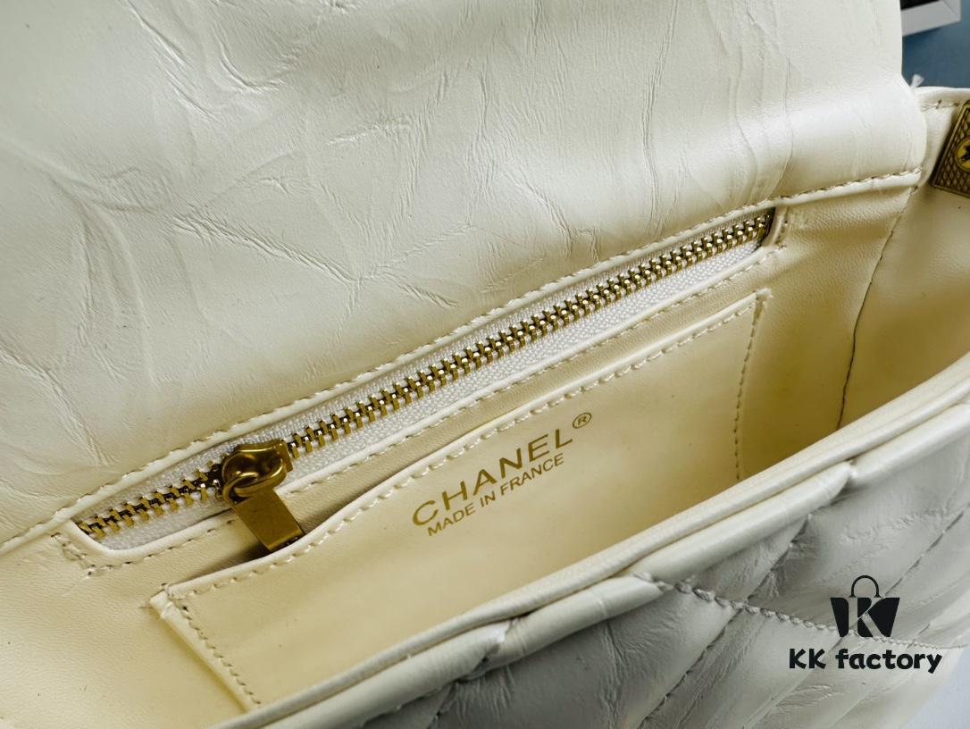 New Arrival Today's Recommendation | Chanel 23k Thick Chain Square Flap Bag