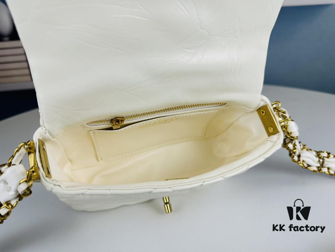 New Arrival Today's Recommendation | Chanel 23k Thick Chain Square Flap Bag