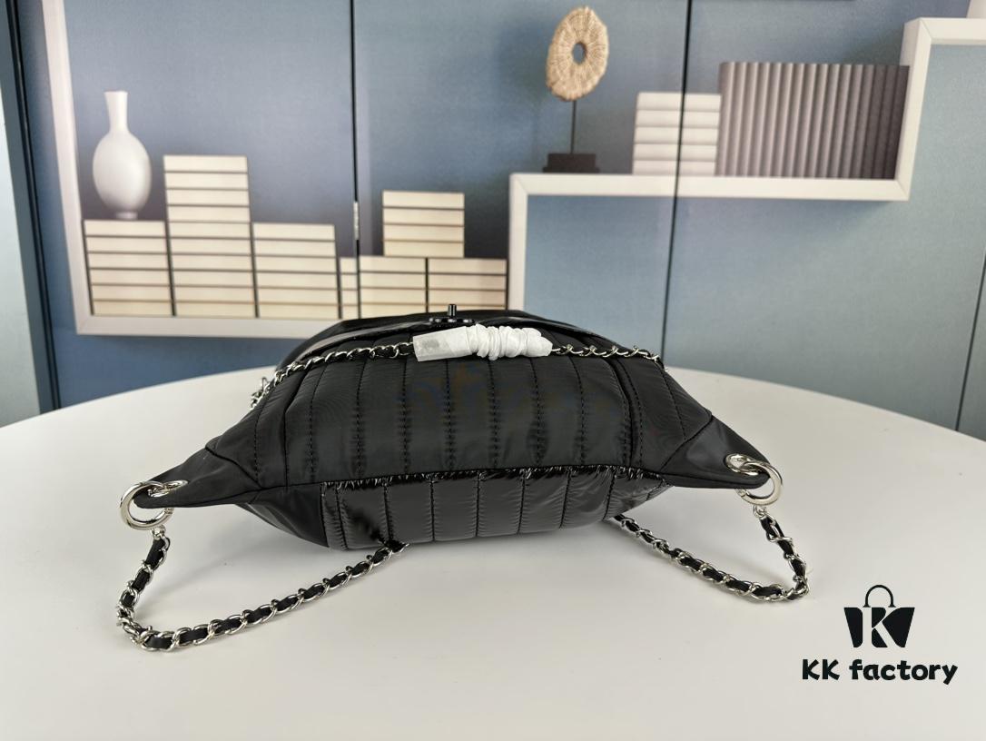 New Arrival! Jennie's Style Chanel Nylon Backpack Black