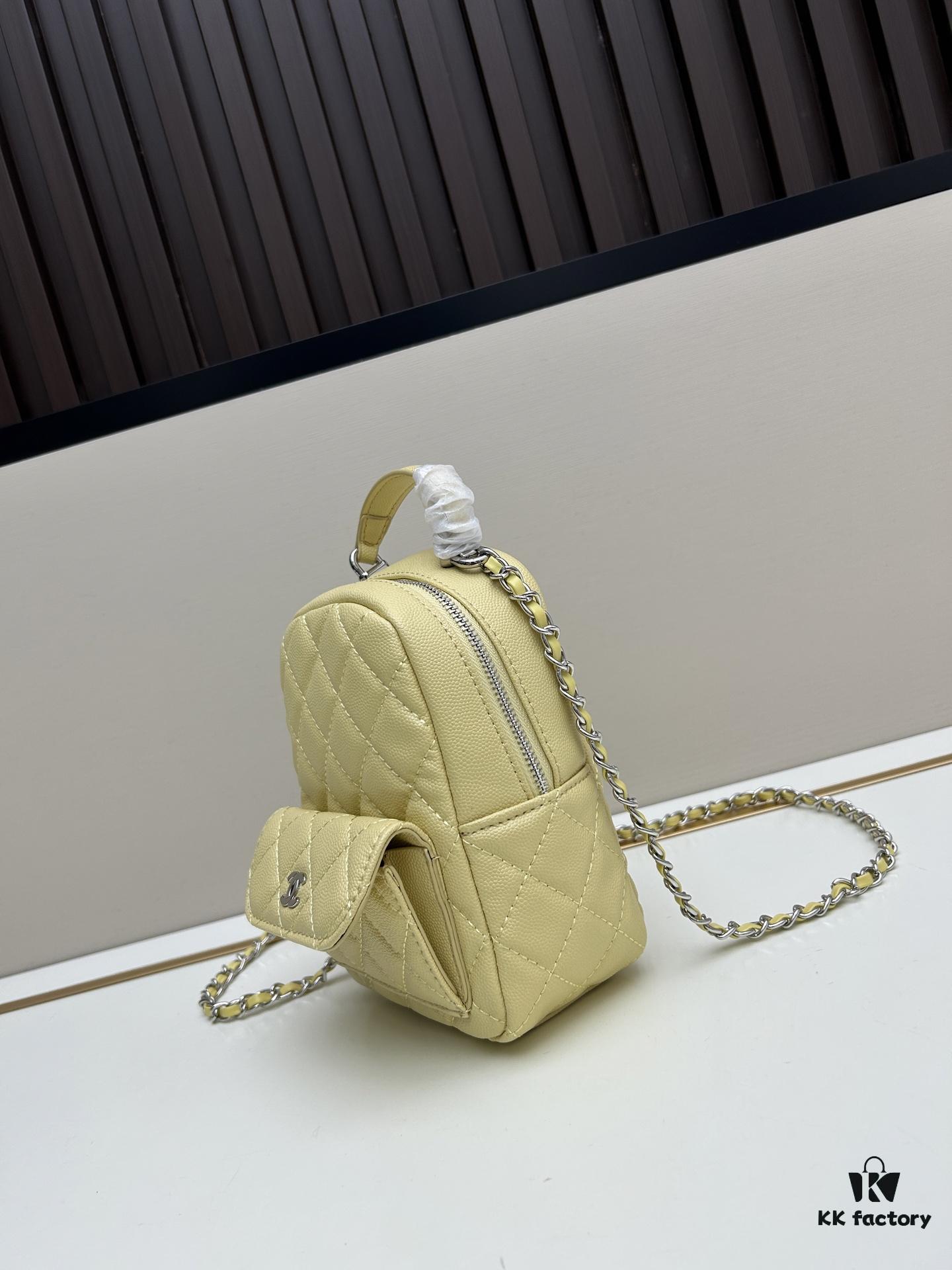 New Chanel 24C Mini Denim Backpack – A Stylish and Compact Crossbody Bag