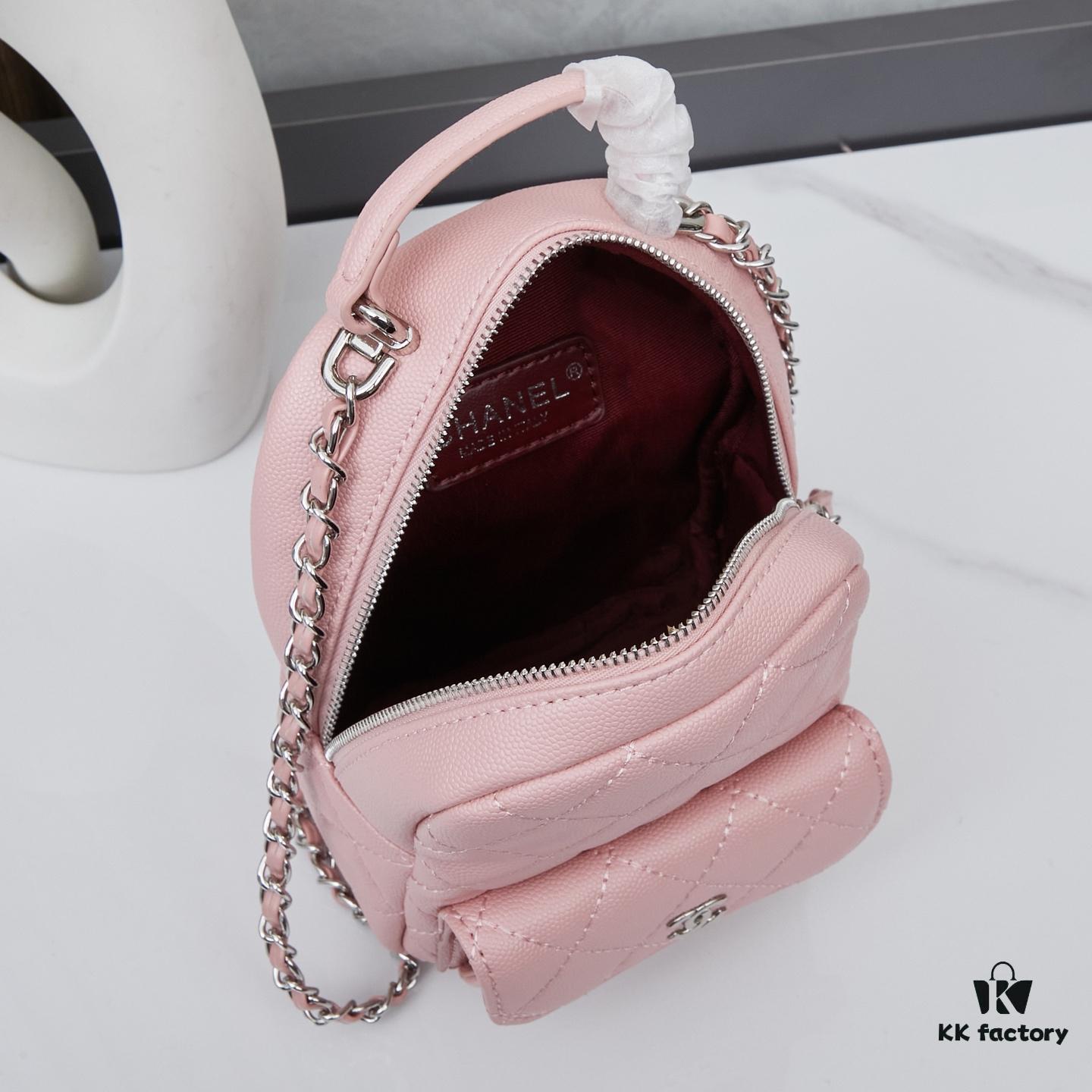 New Arrival Chanel 24C Mini Denim Backpack – A Stylish and Charming Crossbody Bag