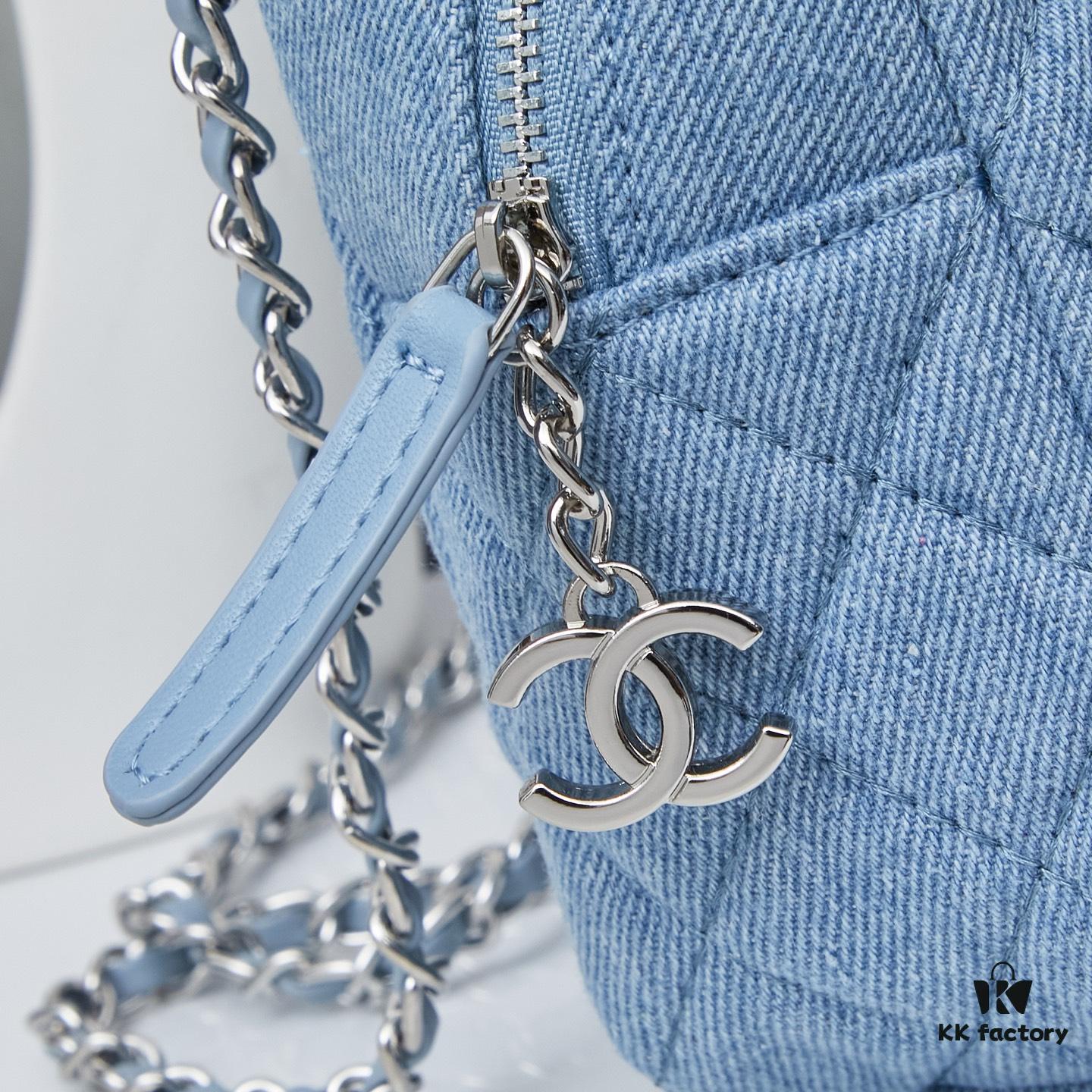 New Arrival Chanel 24C Mini Denim Backpack – A Cute and Stylish Shoulder Bag