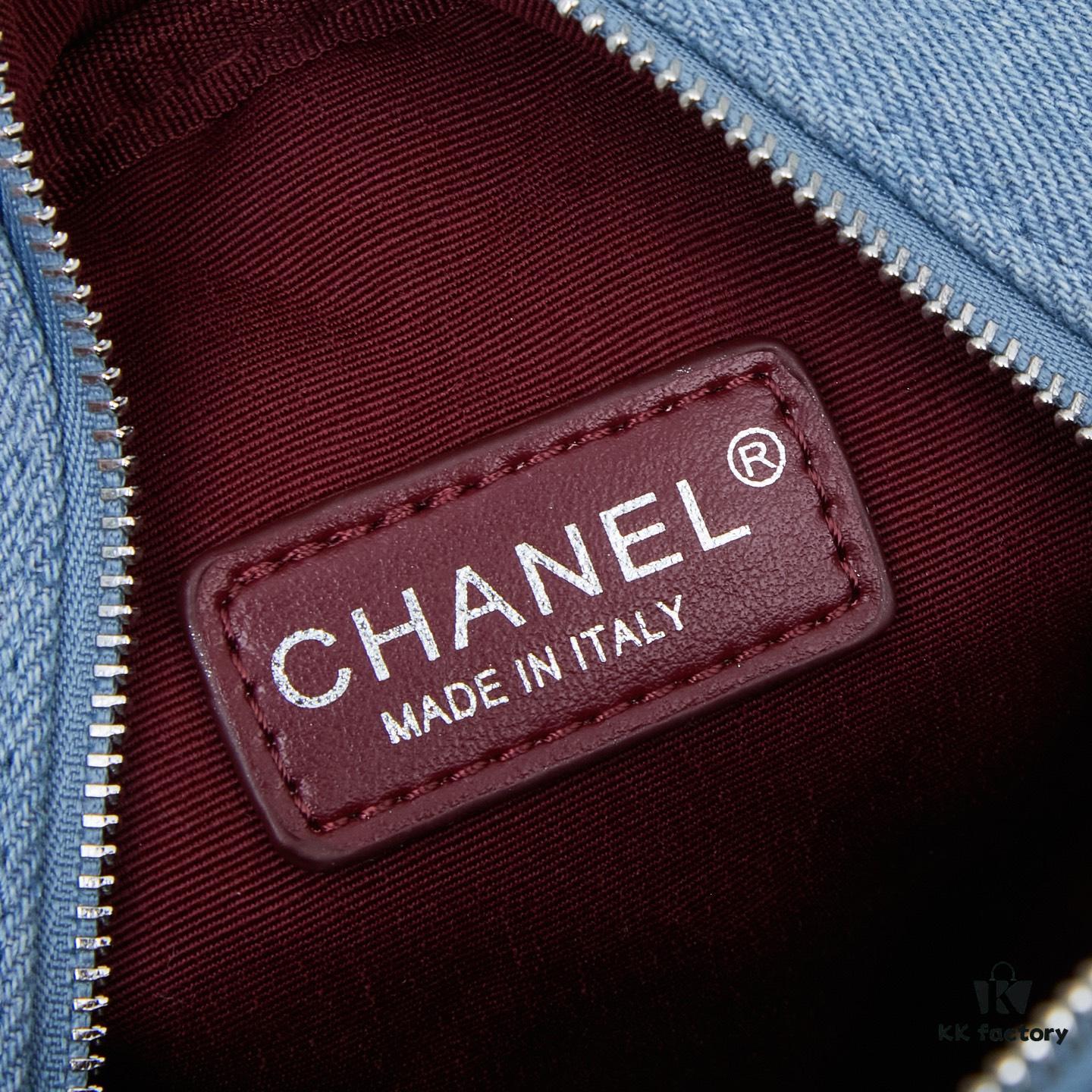 New Arrival Chanel 24C Mini Denim Backpack – A Cute and Stylish Shoulder Bag