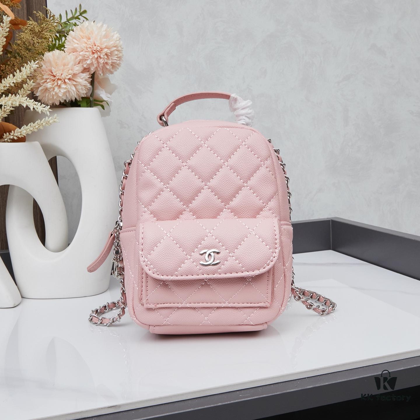 New Arrival Chanel 24C Mini Denim Backpack – A Stylish and Charming Crossbody Bag