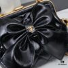 New Arrival with Box Chanel 24A Bow Frog-Mouth Bag So Cute!