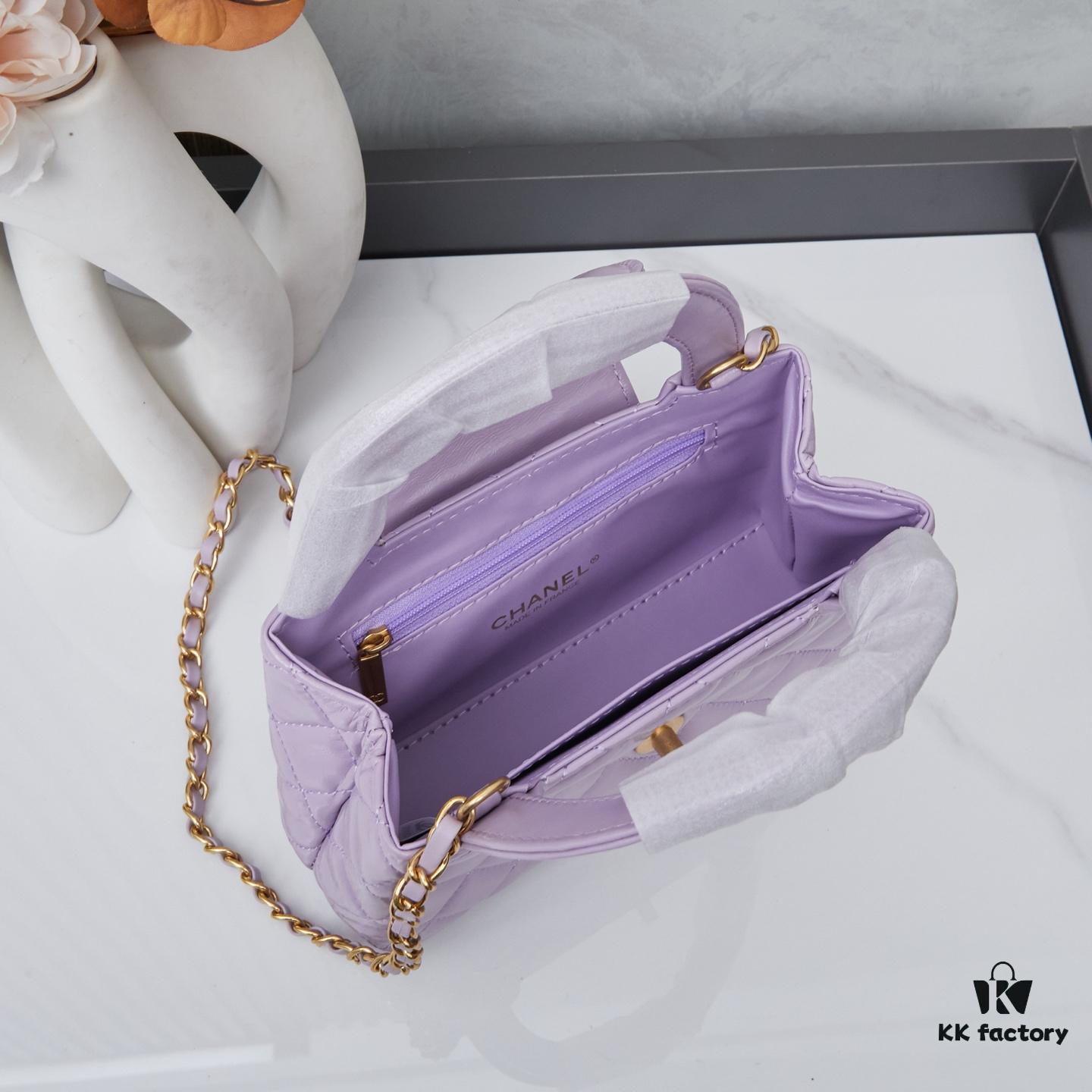 New Arrival with Box CHANEL 23 Kelly Chain Bag