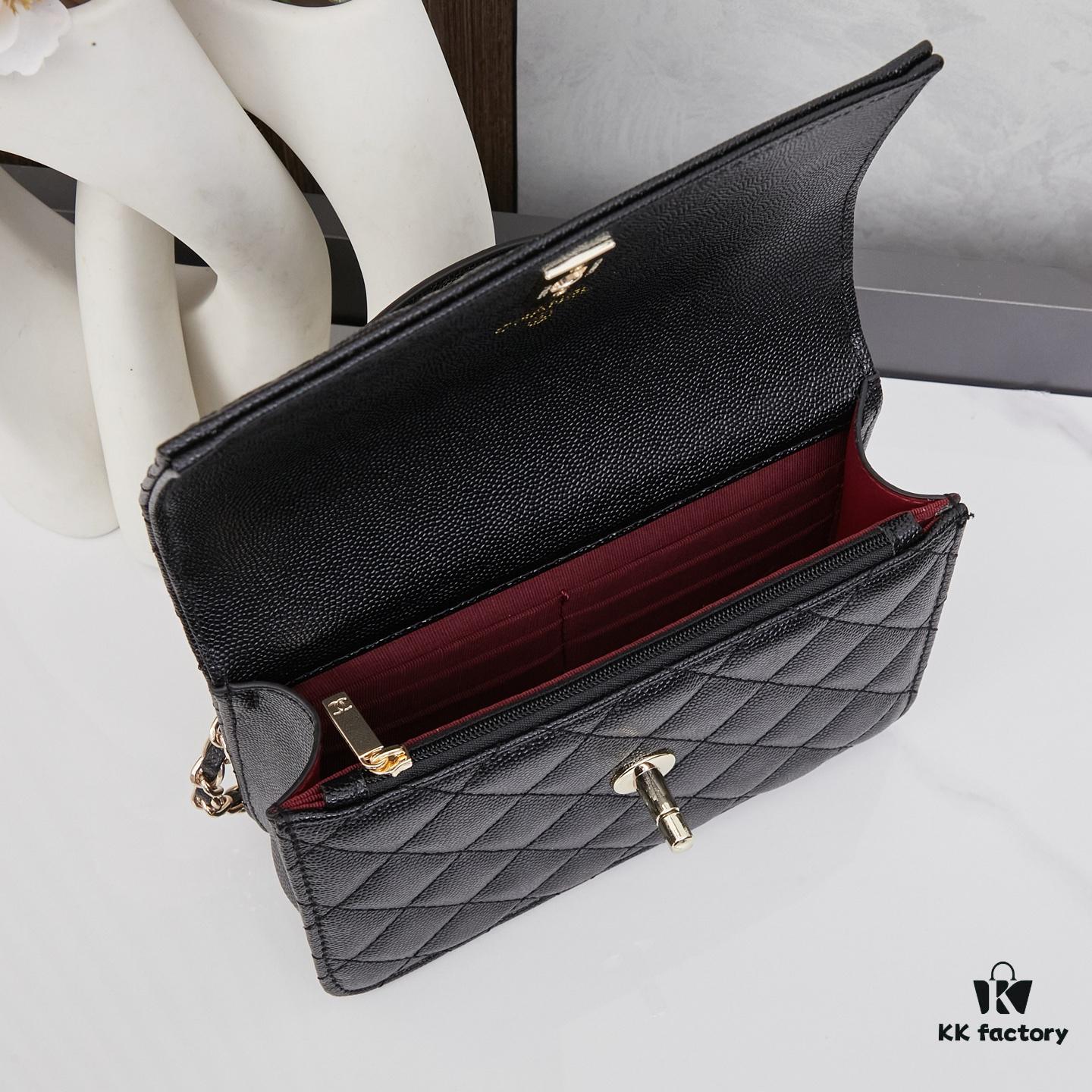 New Chanel 25C Mini Messenger Bag | Multiple Wearing Styles 💼