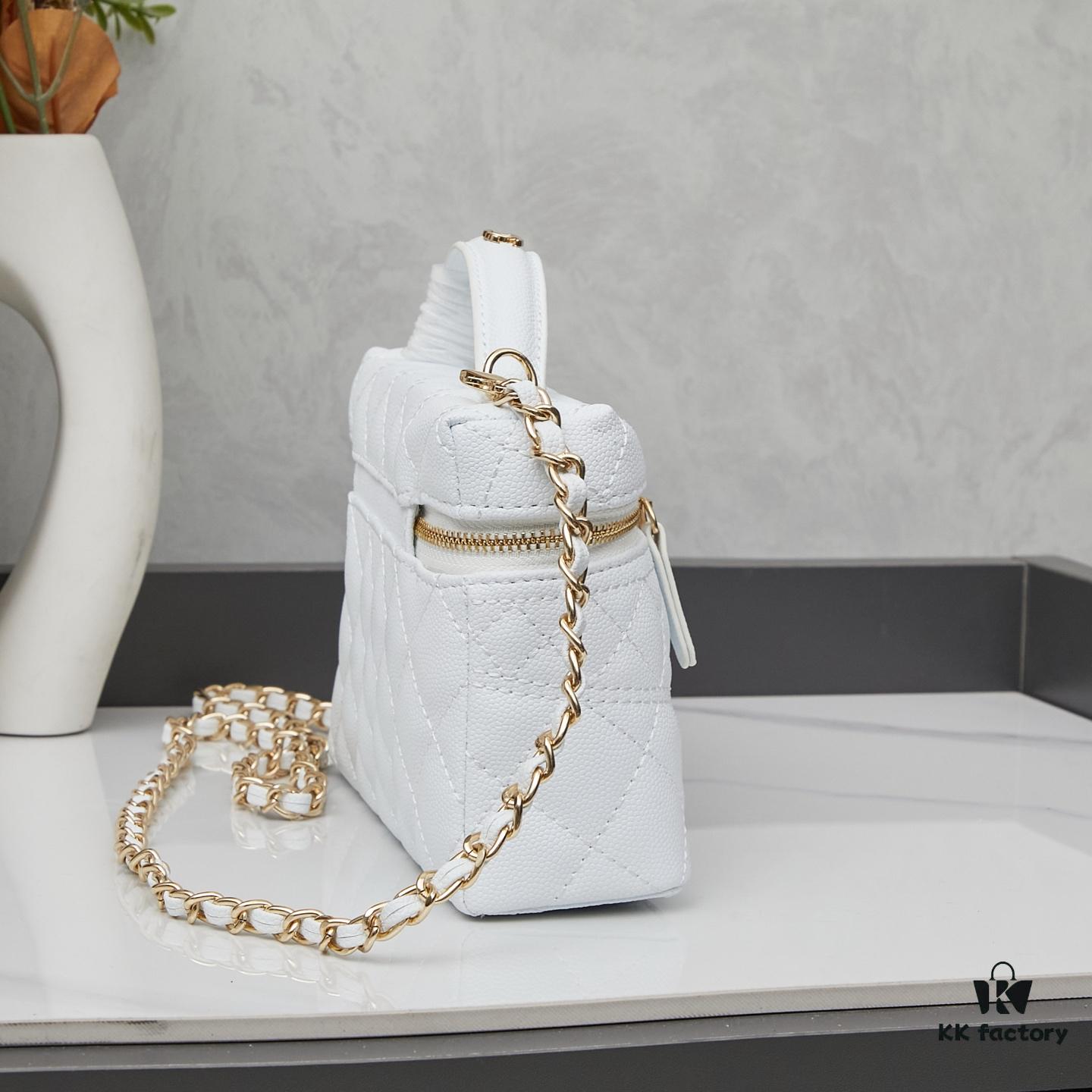 New Arrival with Box Chanel lp Lunch Box Bag 2025 Latest Release