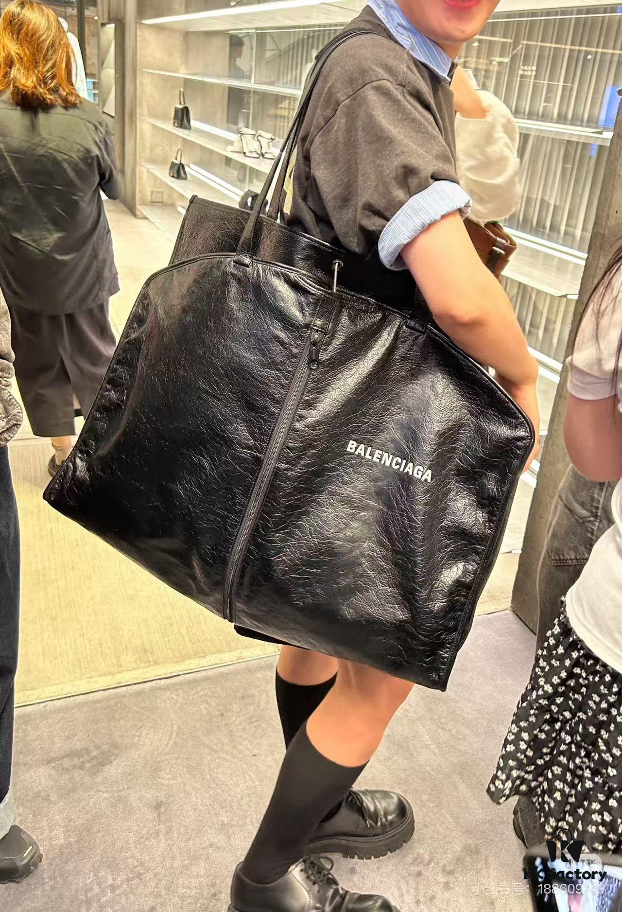 Box Included The Trash Bag Trend Is Huge, I'm Obsessed with Balenciaga Again