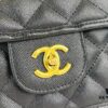 New Arrival Chanel 22K Black Patent Leather Backpack