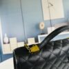 New Arrival Chanel 22K Black Patent Leather Backpack