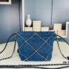 Mini New Chanel 22 Bag in Denim | The Season of Falling for Denim Again