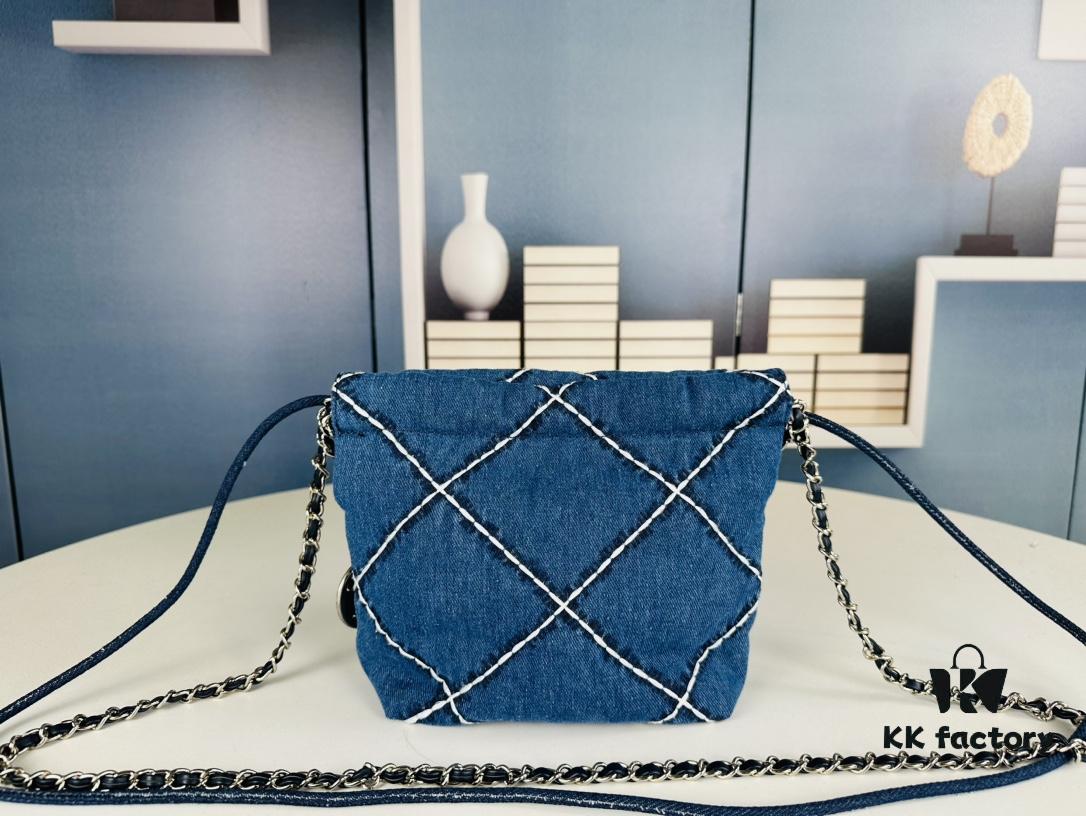 Mini New Chanel 22 Bag in Denim | The Season of Falling for Denim Again