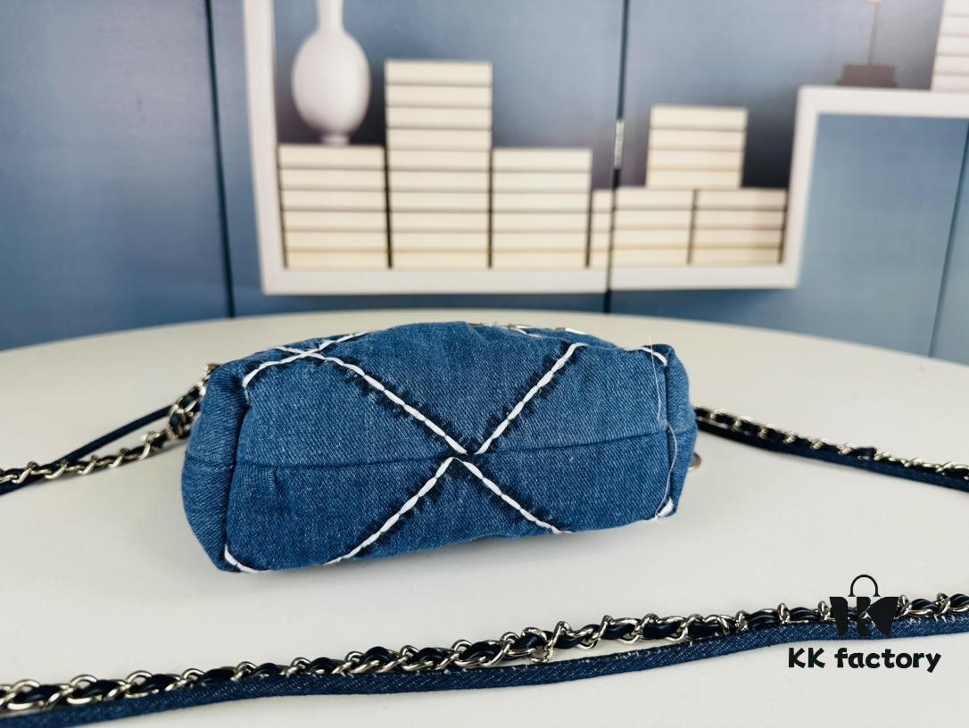 Mini New Chanel 22 Bag in Denim | The Season of Falling for Denim Again