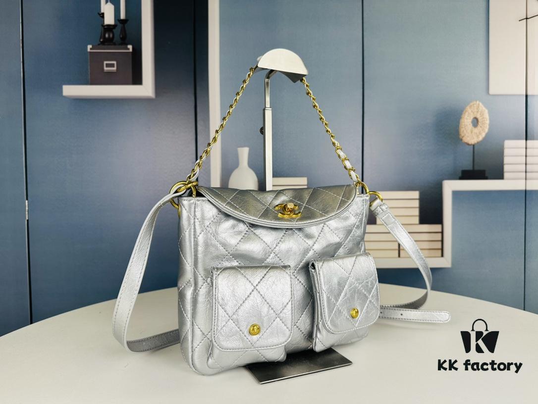 New Arrival: Could This Be the Hottest Chanel 24P Hippie Hobo of 2024?