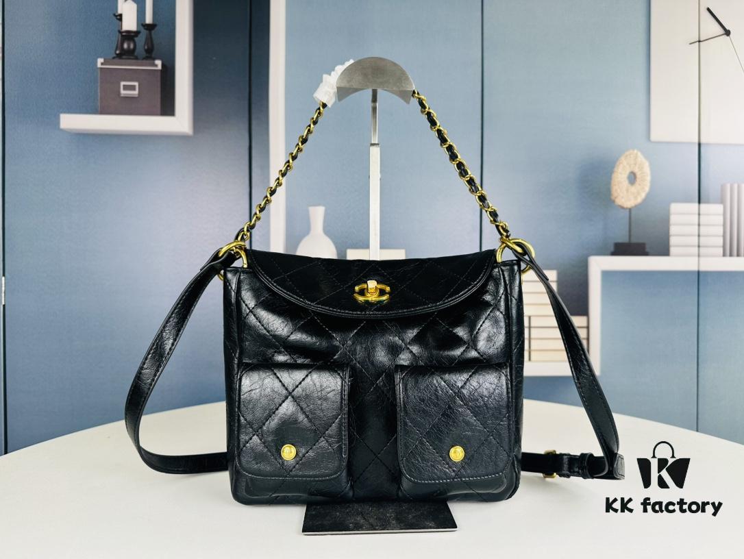 New Arrival: Could This Be the Hottest Bag of 2024? Chanel 24P Hippie Hobo