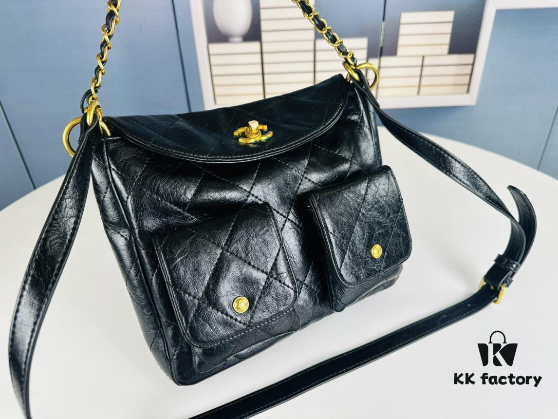 New Arrival: Could This Be the Hottest Bag of 2024? Chanel 24P Hippie Hobo