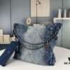Large Size Bestseller – Absolutely Stunning! Finally Here: Chanel Denim 22Bag in 23C