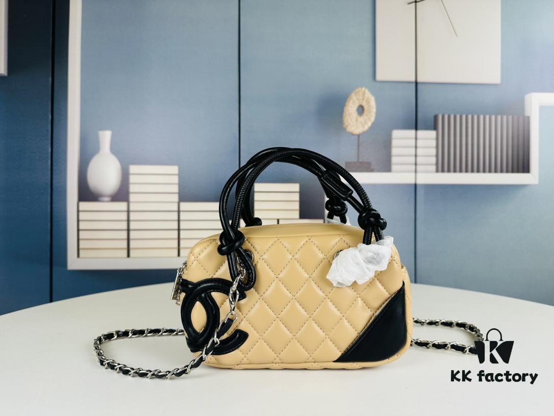 New Arrival Vintage Charm | Chanel Classic Mini Handbag in Black and White Quilted Design