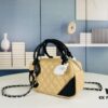 New Arrival Vintage Charm | Chanel Classic Mini Handbag in Black and White Quilted Design