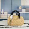 New Arrival Vintage Charm | Chanel Classic Mini Handbag in Black and White Quilted Design