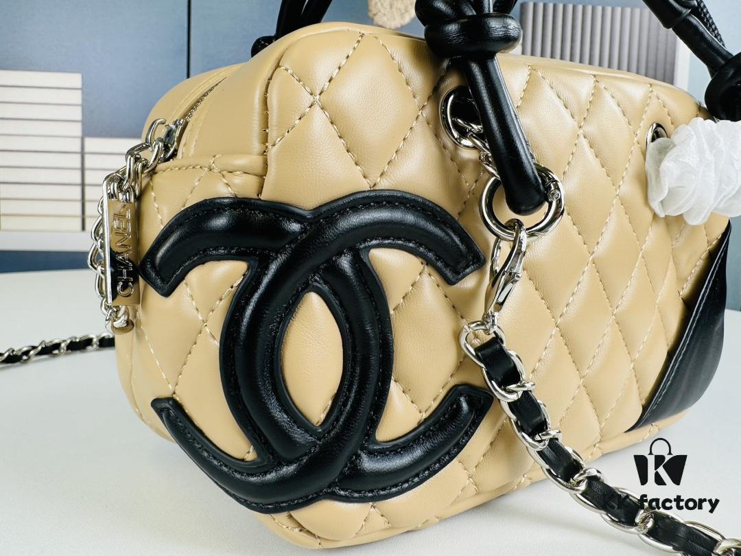New Arrival Vintage Charm | Chanel Classic Mini Handbag in Black and White Quilted Design