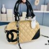 New Arrival Vintage Charm | Chanel Classic Mini Handbag in Black and White Quilted Design