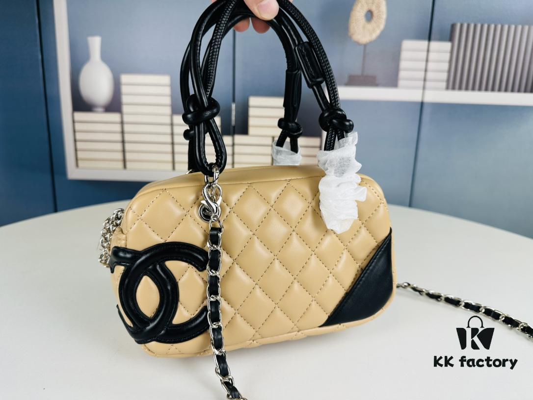 New Arrival Vintage Charm | Chanel Classic Mini Handbag in Black and White Quilted Design