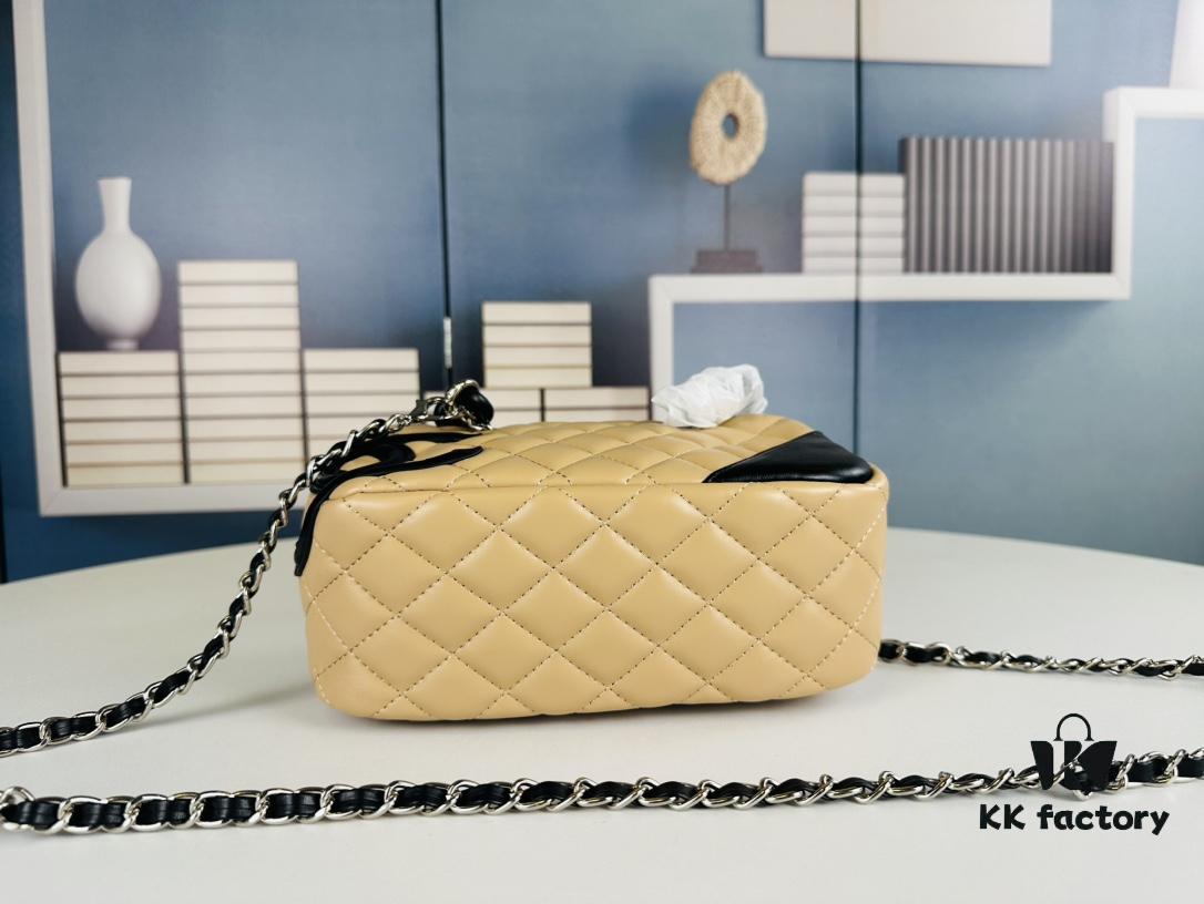 New Arrival Vintage Charm | Chanel Classic Mini Handbag in Black and White Quilted Design