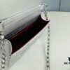 New Arrival Wholesale Multi-Color Chanel Style Beautiful Item & Show Gift - Stylish Silver Chain Mini Bag, Waist Bag, Crossbody or Handheld, Very Matchable