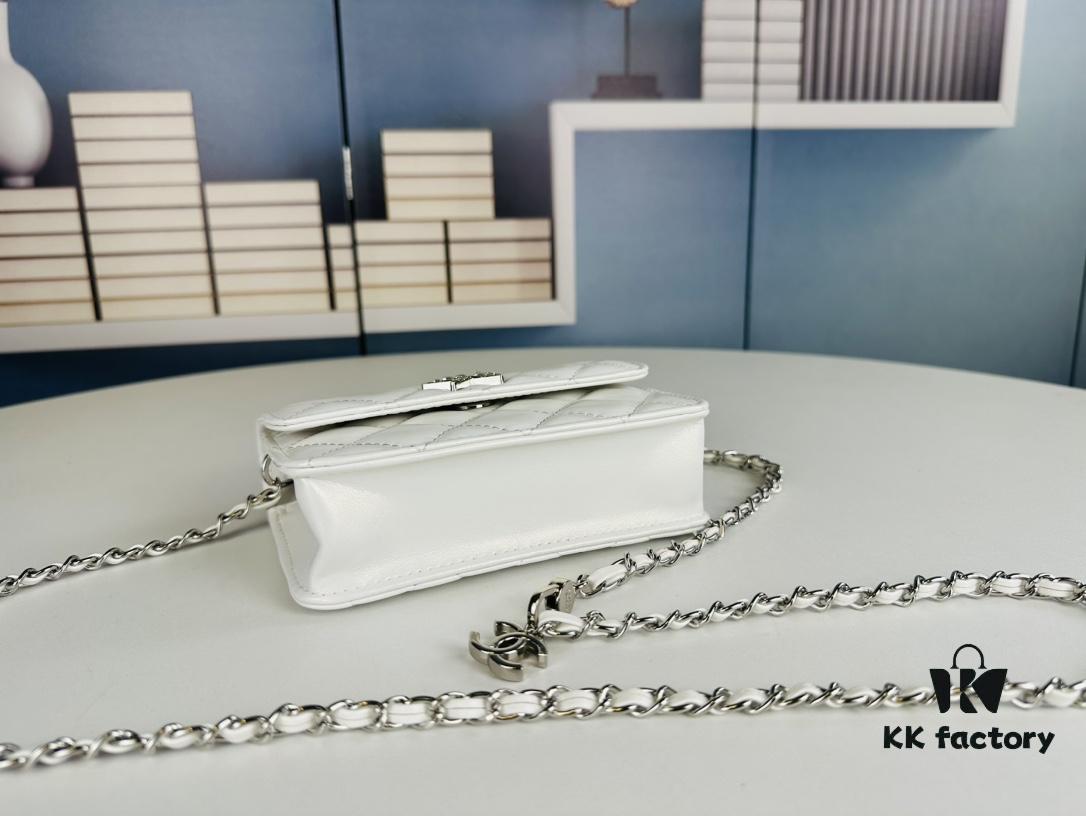 New Arrival Multi-Color Chanel-Inspired Silver Chain Mini Bag – Stylish and Versatile