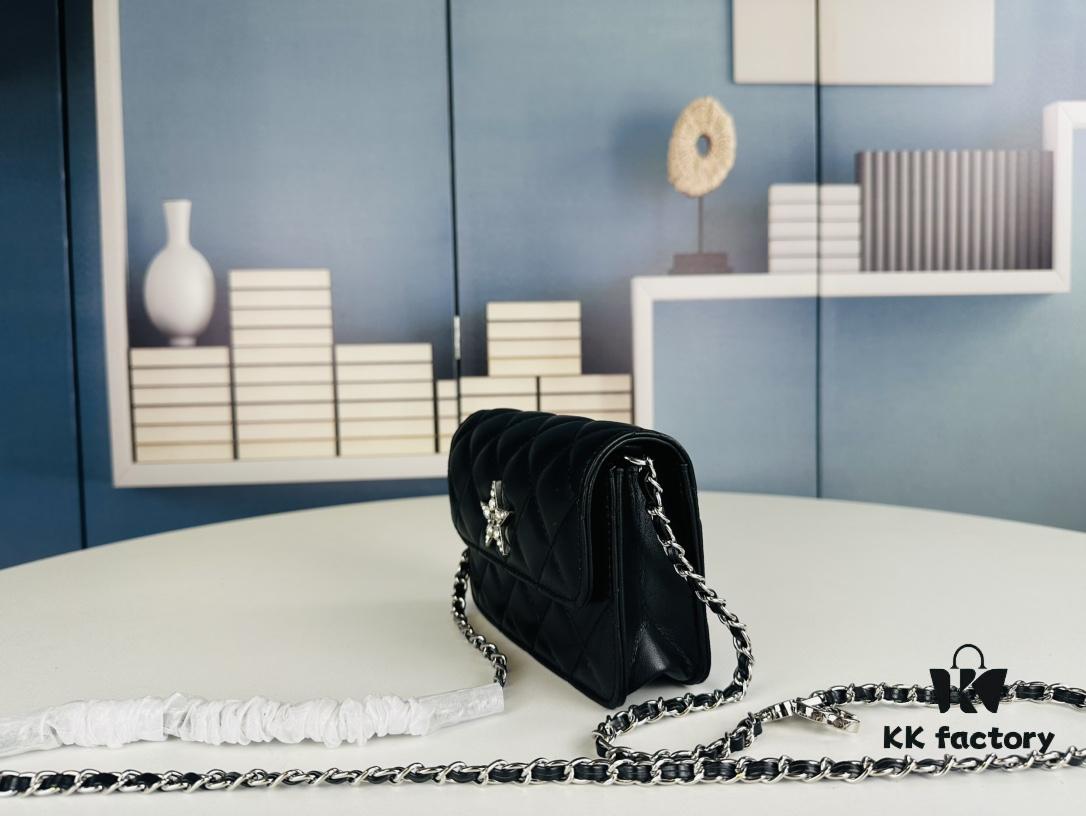 New Arrival Wholesale Multi-Color Chanel-Inspired Silver Chain Mini Bag