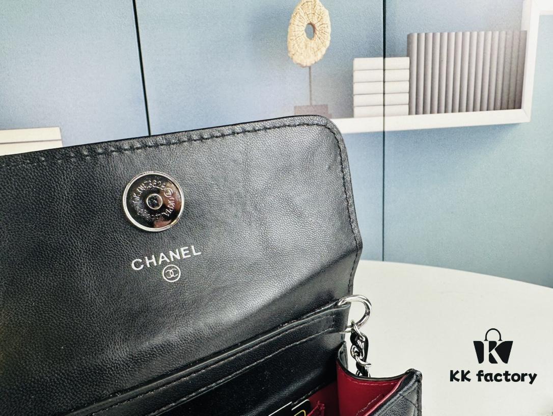 New Arrival Wholesale Multi-Color Chanel-Inspired Silver Chain Mini Bag