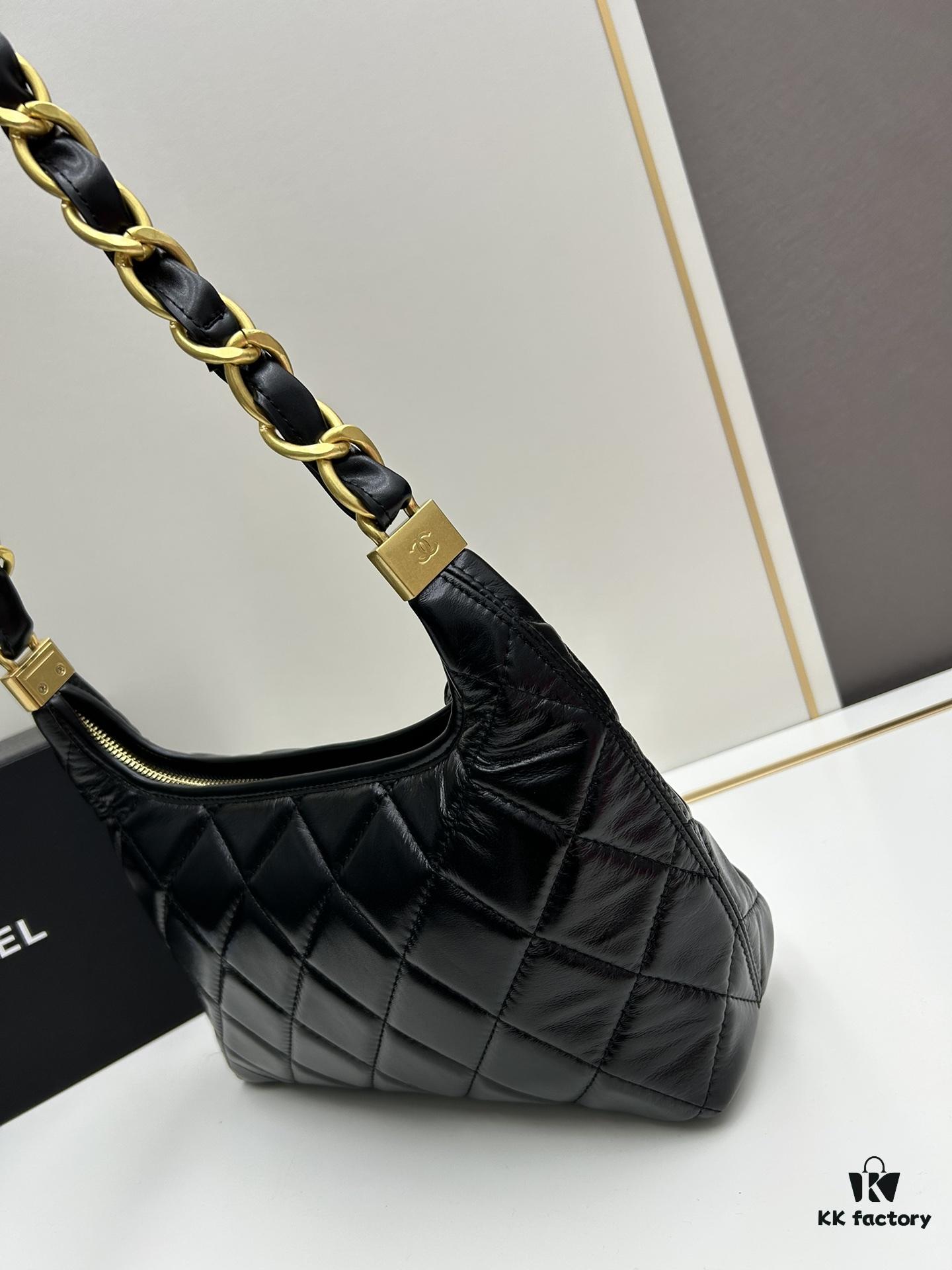 Large Size Available Now CHANEL 24A Wander Hobo Bag