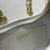Chanel 24A Small Hobo Bag in Oil-Waxed Full-Grain Leather