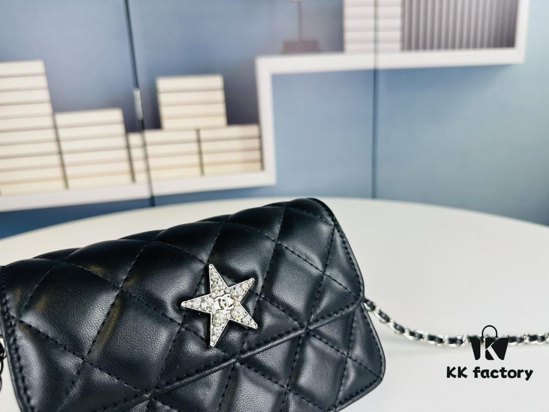 New Arrival Wholesale Multi-Color Chanel-Inspired Silver Chain Mini Bag