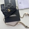 Chanel Boutique Style ❤❤ Caviar Leather with Pearl and Chain Hardware, Full Leather Interior and Exterior, High-Quality Craftsmanship, Gold-Tone Clasp, Can Be Worn as Shoulder Bag, Crossbody or Waist Bag