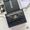 Best-selling Chanel-style Quilted Caviar Leather Bag with Pearl and Chain Hardware