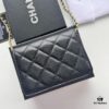 Best-selling Chanel-style Quilted Caviar Leather Bag with Pearl and Chain Hardware